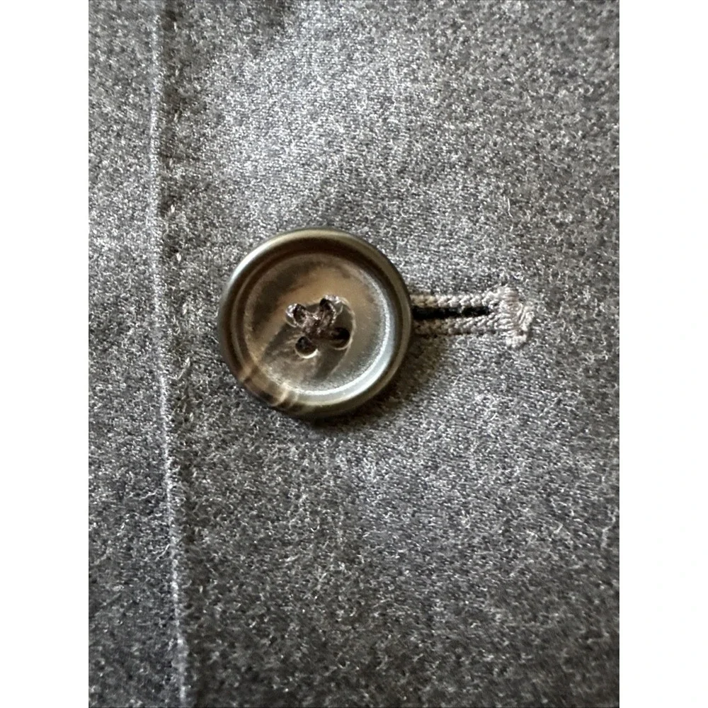 Lauren Ralph Lauren Slim Blazer Mens 40S Wool Charcoal‎ Grey Sport Jacket #812